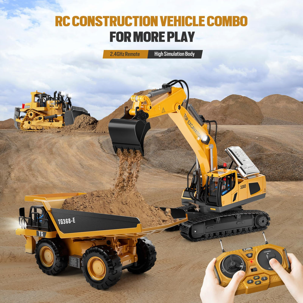KIDMARKT 360-degree cab rotation supports realistic site operation.