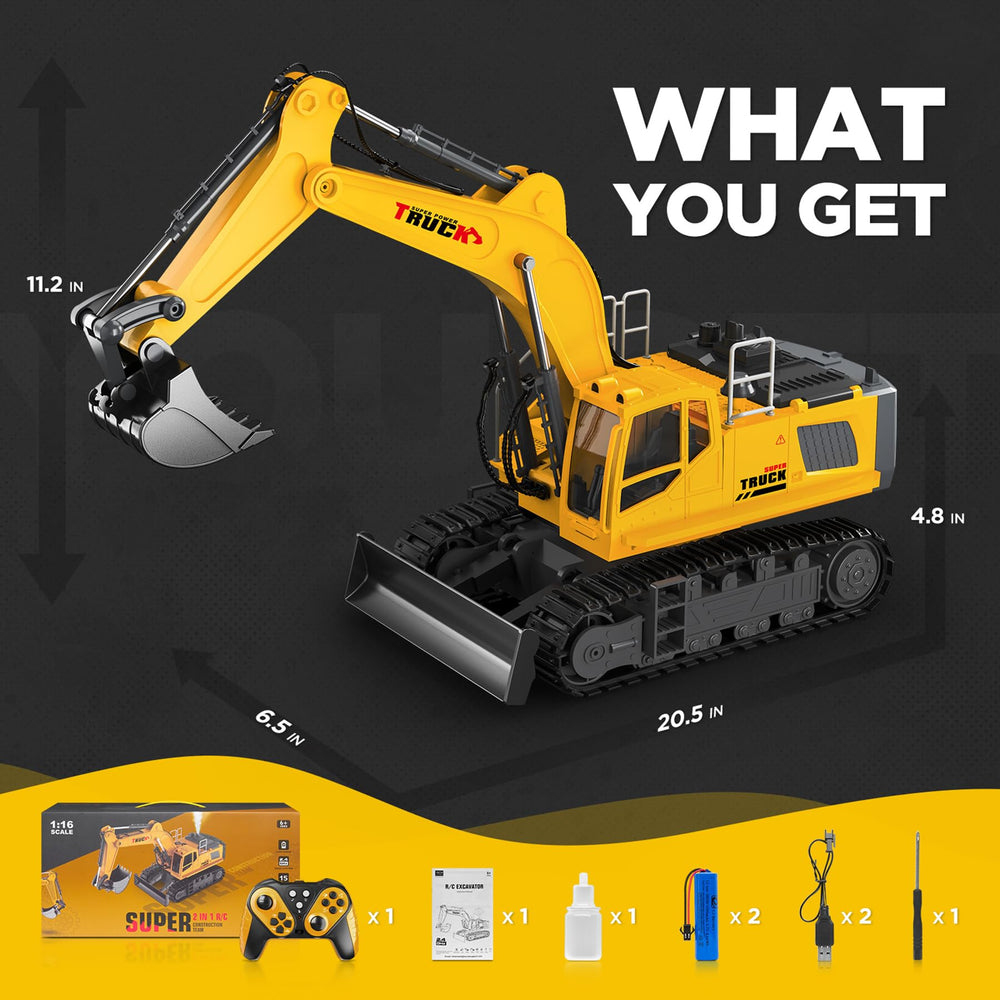 KIDMARKT 1:16 scale metal body withstands rough play