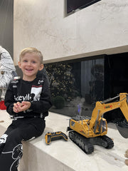 KIDMARKT durable construction vehicle for family projects