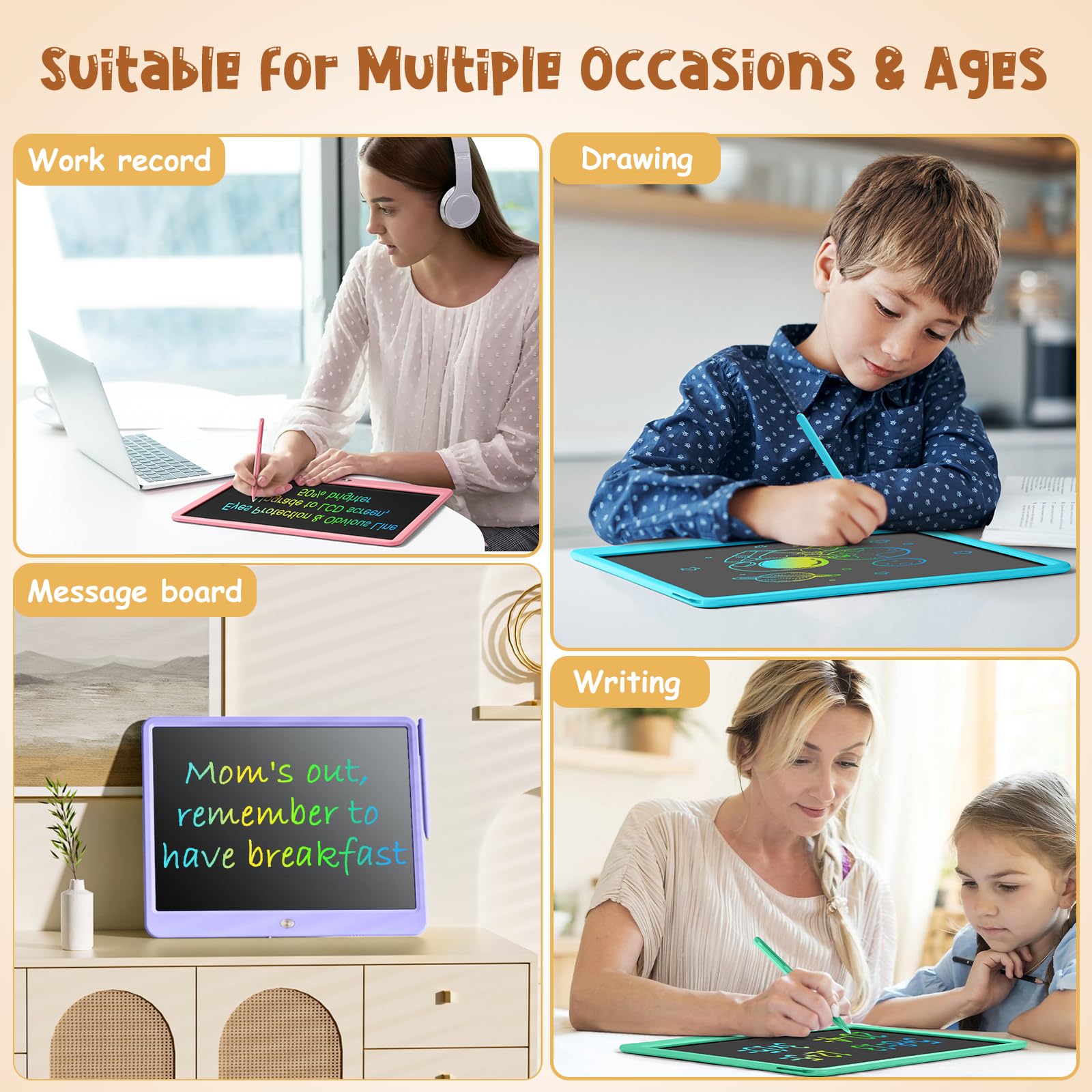 Kidopire erase-lock function protects drawings from deletion.