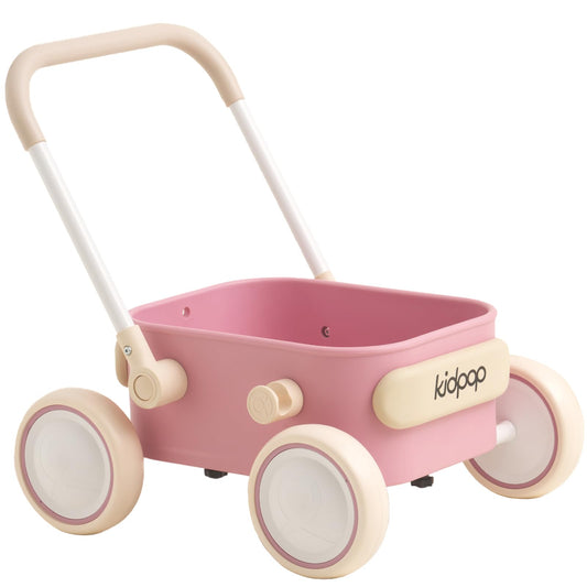 Kidpop PULA baby walker with wheels enables safe indoor mobility.