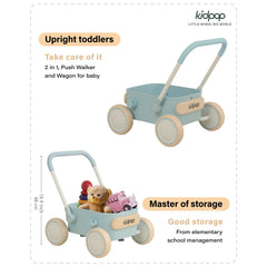Kidpop PULA non-slip handlebar supports confident pushing.