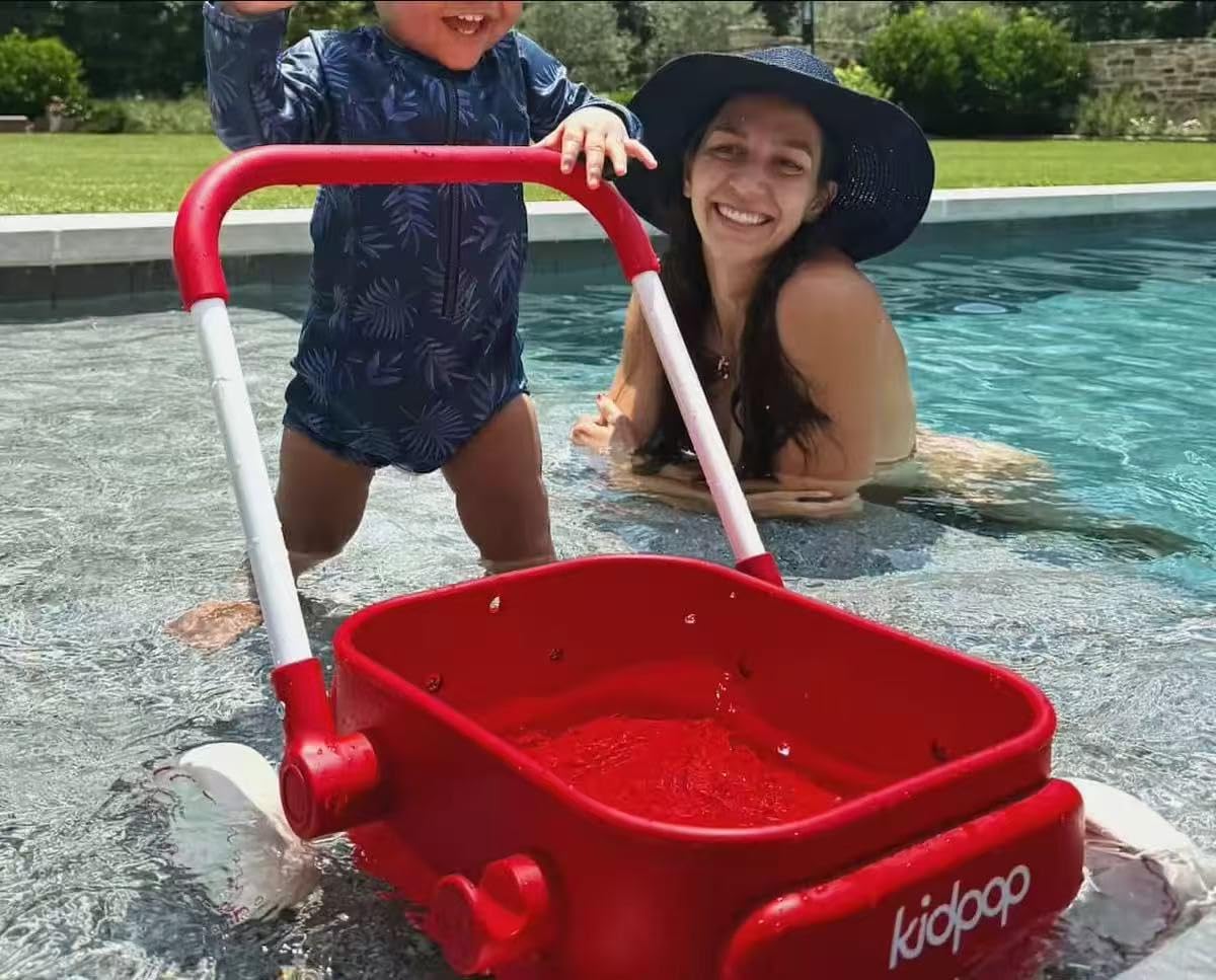 Kidpop PULA push wagon for playtime and exploration on the go.