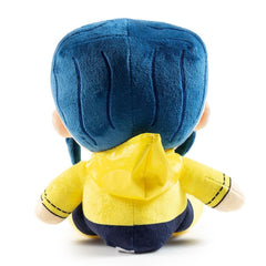 Kidrobot Coraline embroidered features highlight durable craftsmanship and character.