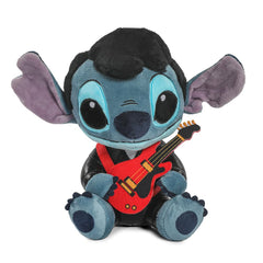 Kidrobot Disney Lilo Stitch Elvis plush front view, ideal for display and gifting