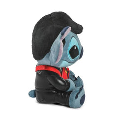 Kidrobot Disney Lilo Stitch Elvis plush side angle showing detailed embroidery