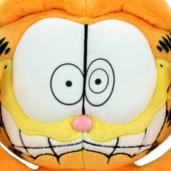 Kidrobot Garfield scared face close-up highlights expressive character.