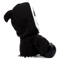 Ghost Face 8-Inch Phunny plush is ideal for desk, shelf, or bedside display.