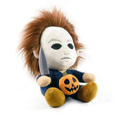 Kidrobot Michael Myers Plush knife detail—collectible licensed merchandise