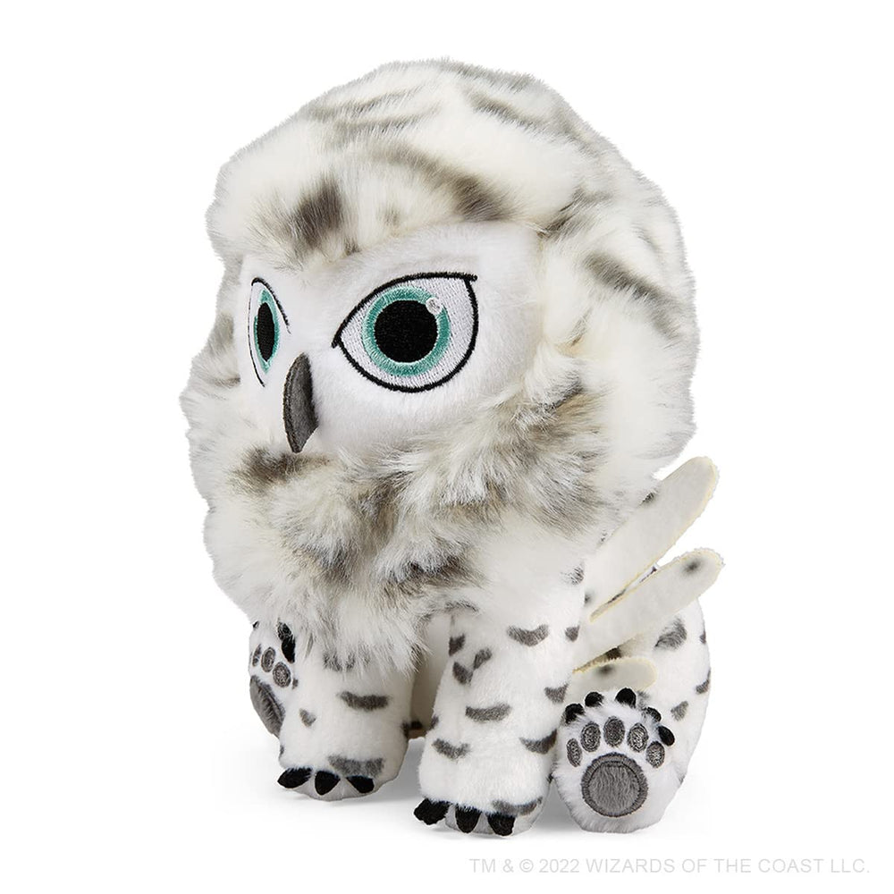 Kidrobot Owlbear Plush soft texture ideal for shelves and play.