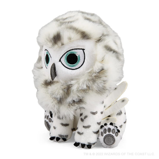 Kidrobot Owlbear Plush soft texture ideal for shelves and play.