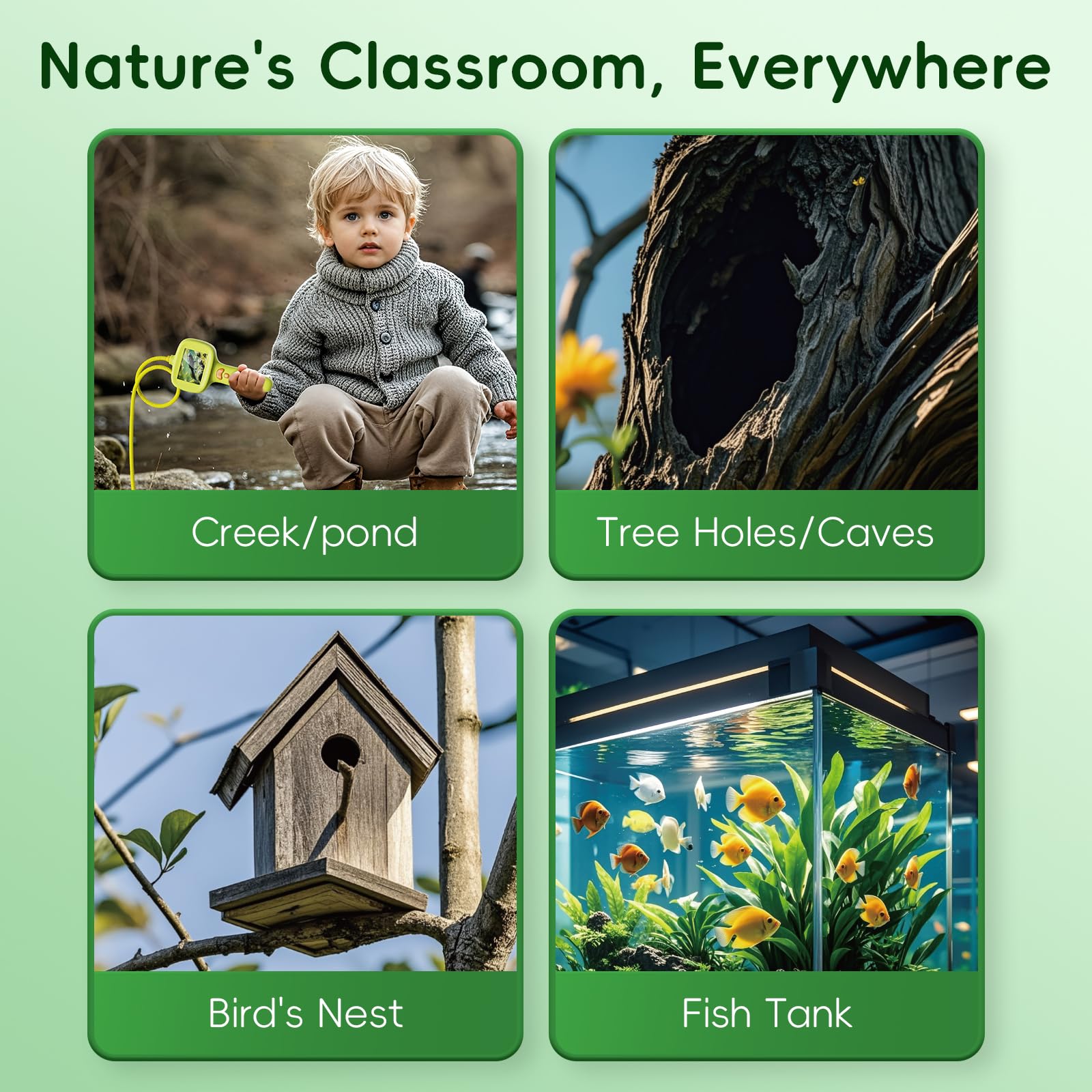 Kids Borescope camera toy promotes hands-on learning and curiosity