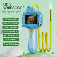 Kids Borescope camera toy night vision reveals tiny details with LED illumination