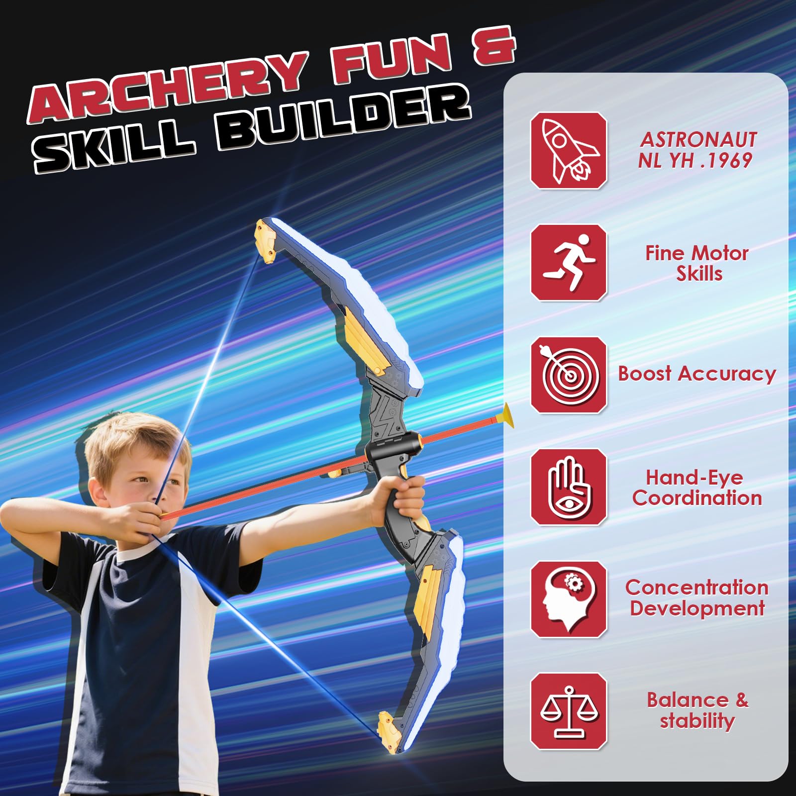 Ergonomic grip on TIGTECGAME bow for comfortable play sessions