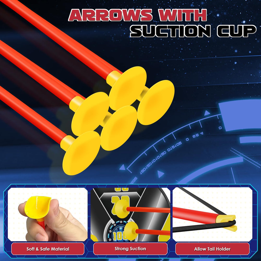 Portable TIGTECGAME archery kit suitable for indoor and outdoor play