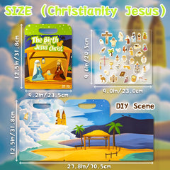KIDS KING 97-piece sticker set ready for imaginative scenes