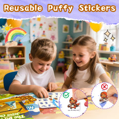 KIDS KING Fairy Tales theme stickers stimulating creativity and wordplay