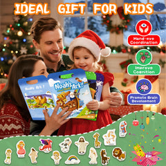 KIDS KING sticker activity providing quiet travel time for kids