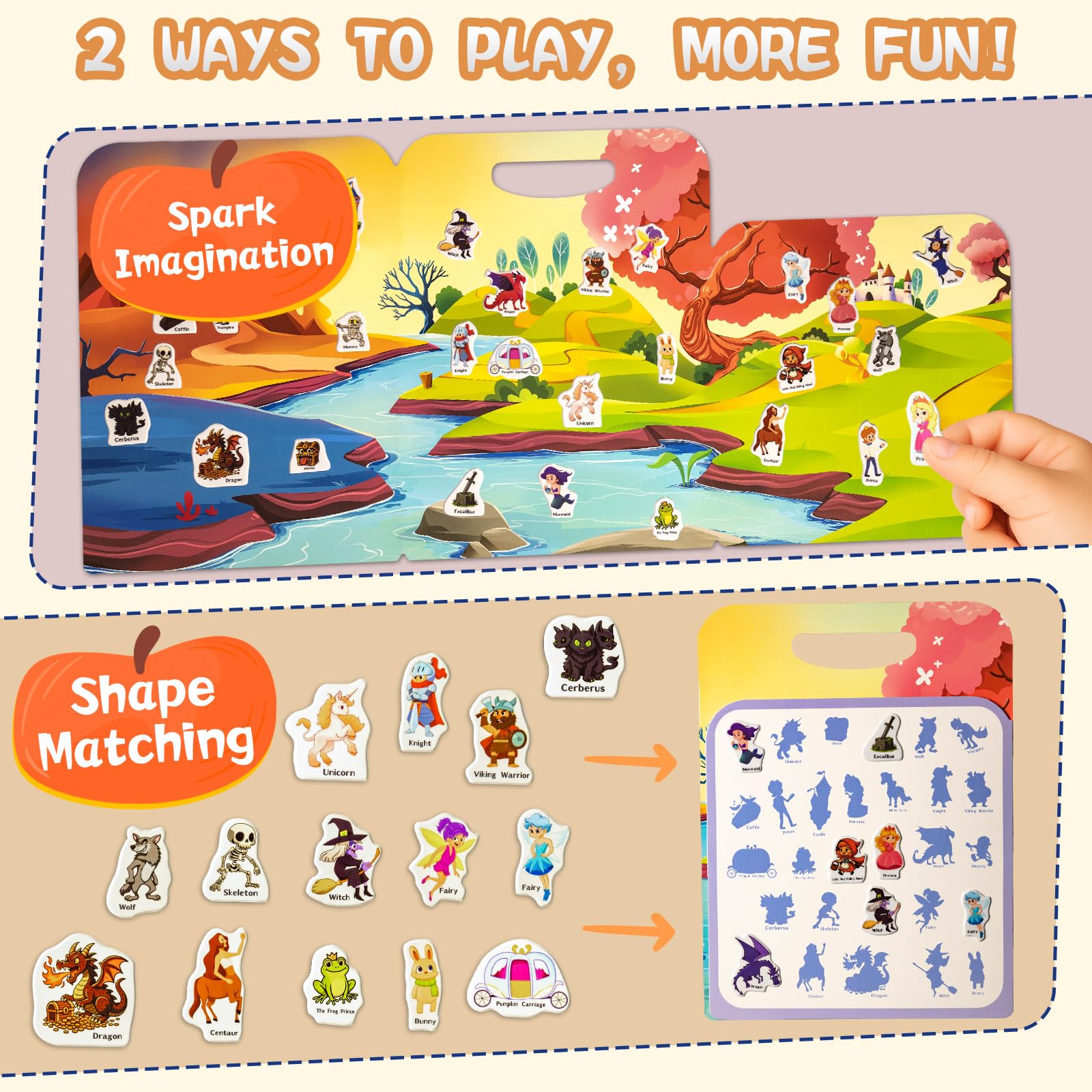KIDS KING stickers on window surface for bright decor and storytelling