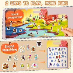 KIDS KING stickers on window surface for bright decor and storytelling