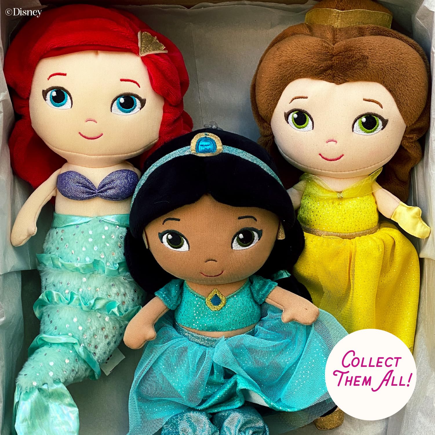 Kids Preferred Belle collectible packaging highlights keepsake value.