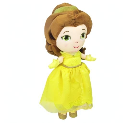 Kids Preferred Belle doll on shelf decor adds Disney charm to a nursery.