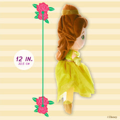 Kids Preferred Belle doll traveling ready, a comforting companion on trips.