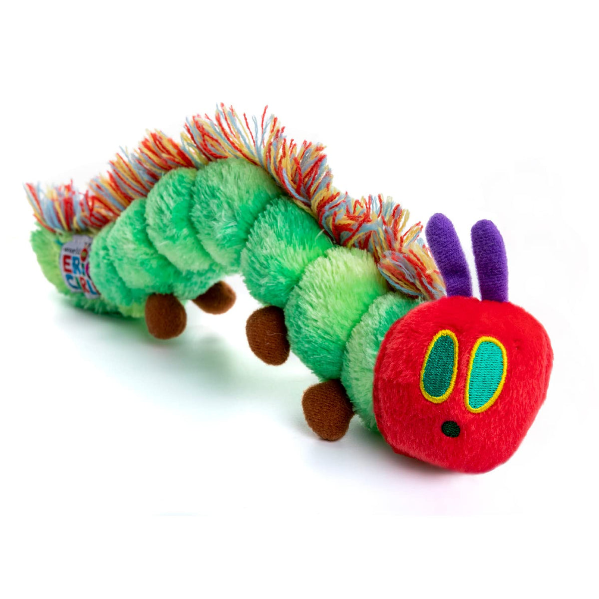 KIDS PREFERRED World of Eric Carle Caterpillar bean bag 10in, soft plush for cozy playtime