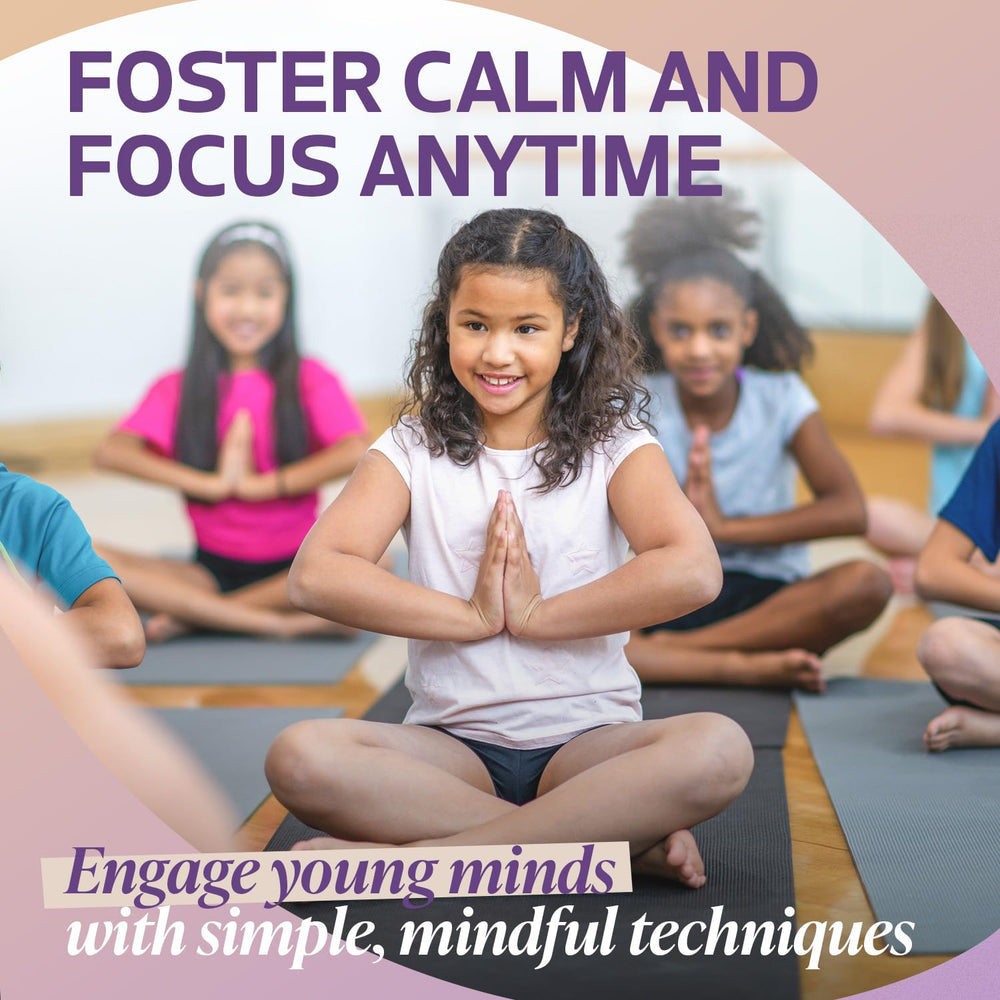 Kids Yoga Stories circle-time-relaxation card: soothing poses help kids settle with guidance.