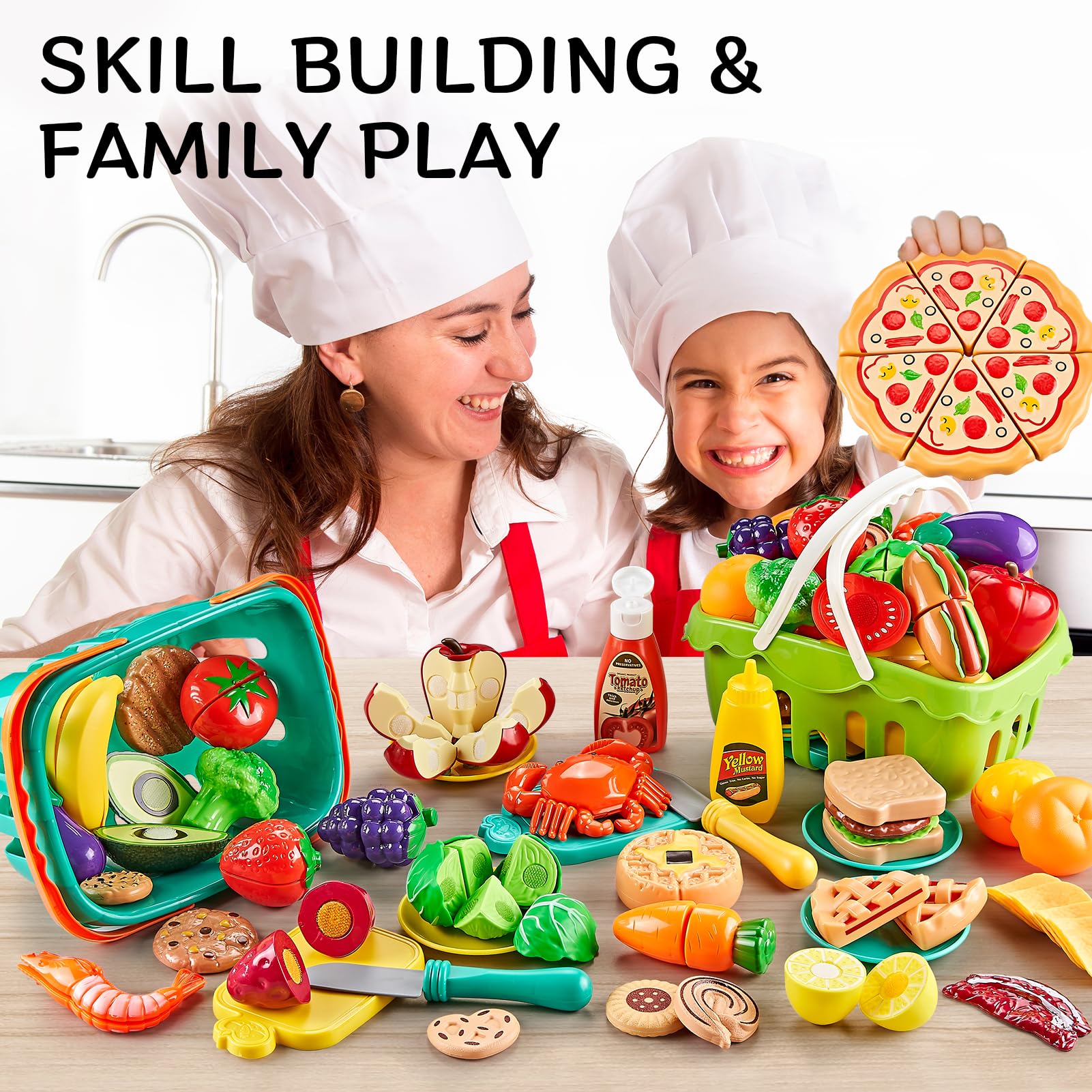 Kidsciety dessert pieces add variety for role-play and social sharing.