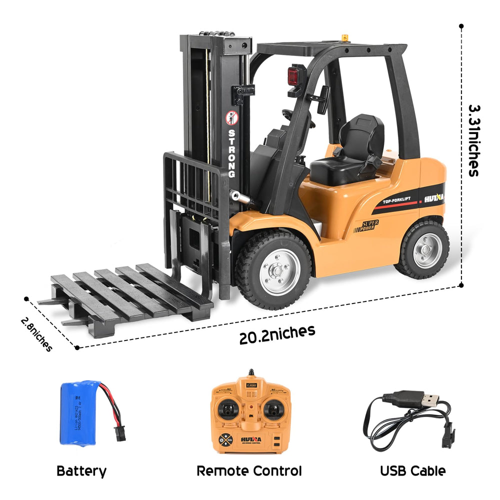 KidsFaves 1:10 scale forklift makes a great gift for budding builders.