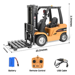 KidsFaves 1:10 scale forklift makes a great gift for budding builders.