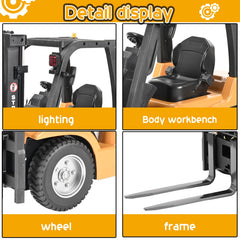 KidsFaves lifting capability lets kids simulate cargo handling with real-feel weight.