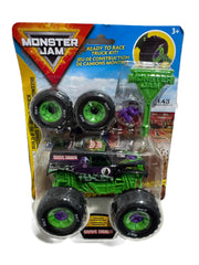 KiDS'N PLAY Grave Digger Mechanix kit includes screwdriver for hands-on assembly.