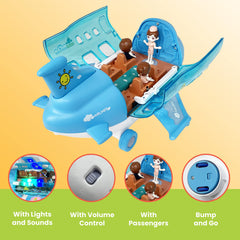 Kidsthrill airplane toy built from durable plastic for long lasting fun