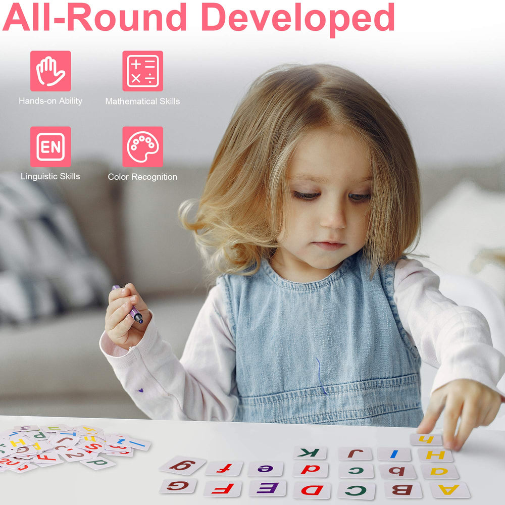 KIDWILL counting sticks set helps with easy addition and estimation.