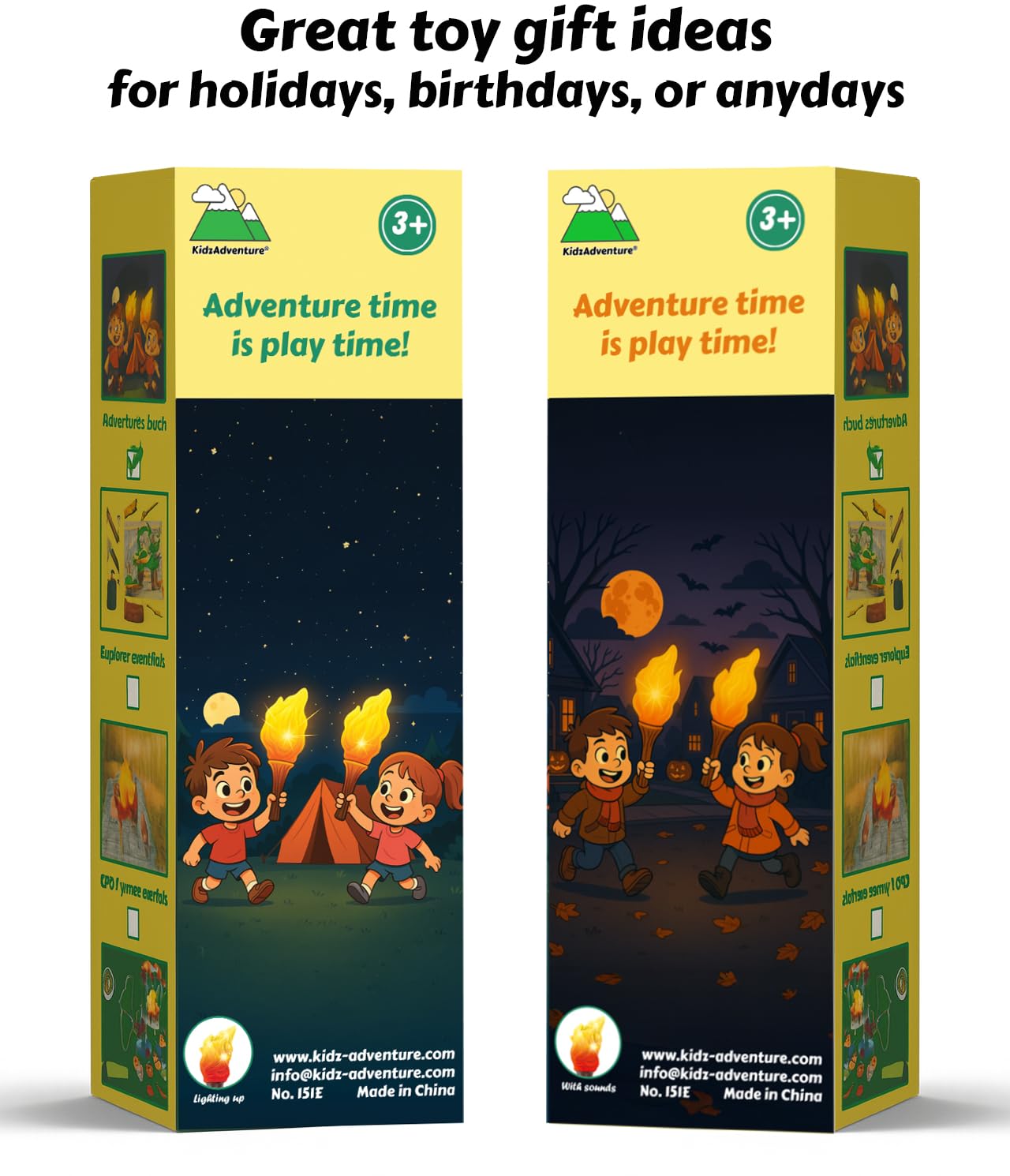 KidzAdventure lantern doubles as a camping night light