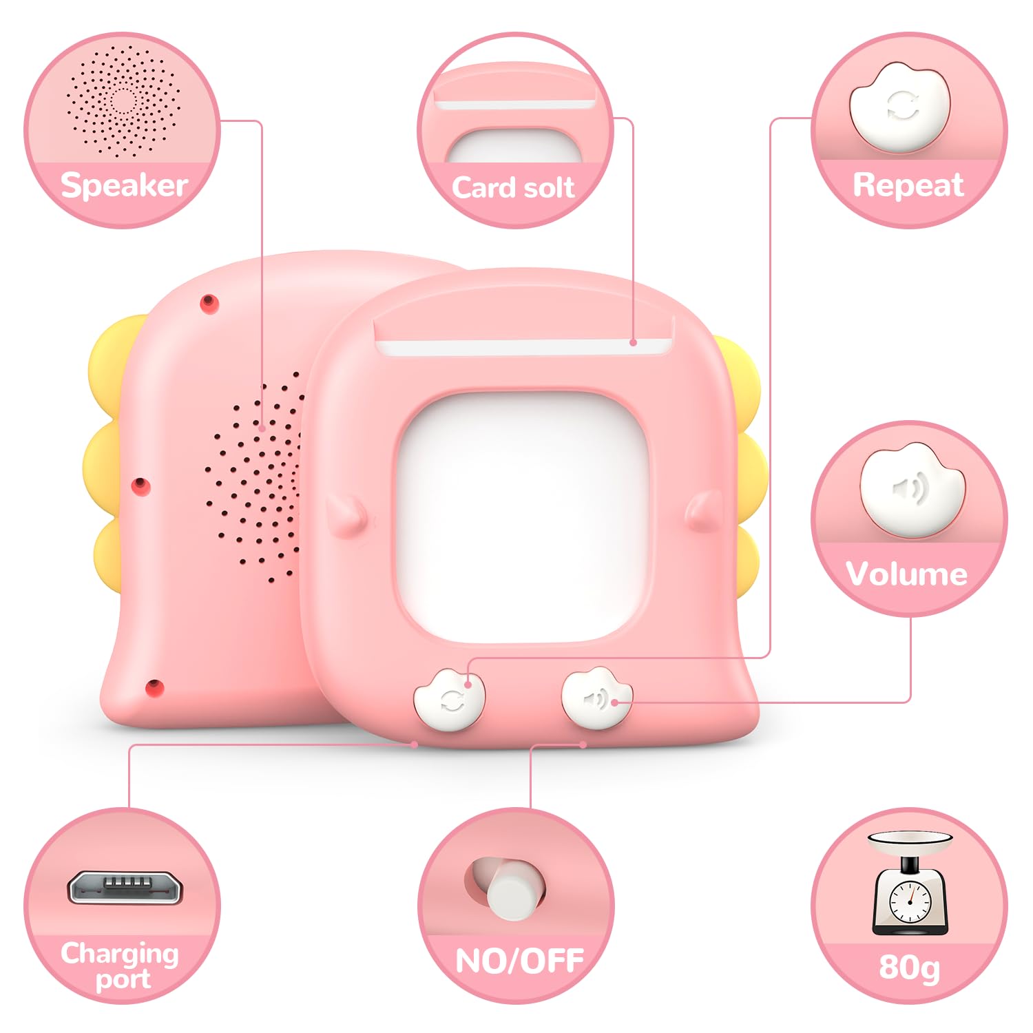 Kidz do 520 bilingual flash cards compact and durable for travel and home