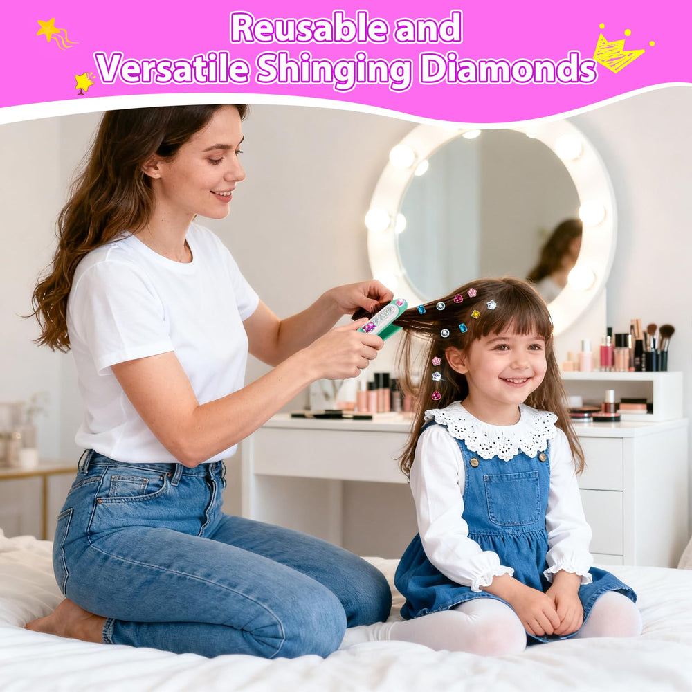 DIY hair accessory kit for customizable, salon-inspired styles.