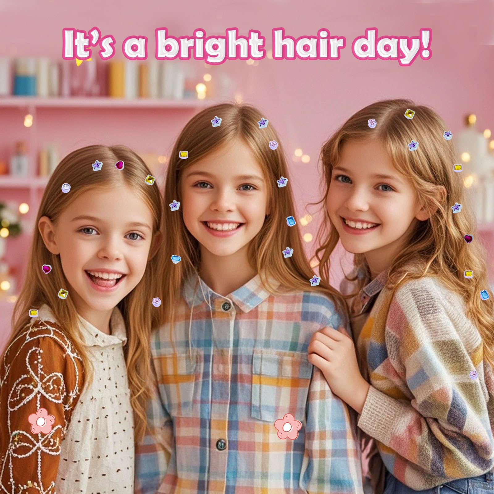 kidzkube easy-press tool creates secure, sparkly gems with gentle effort.
