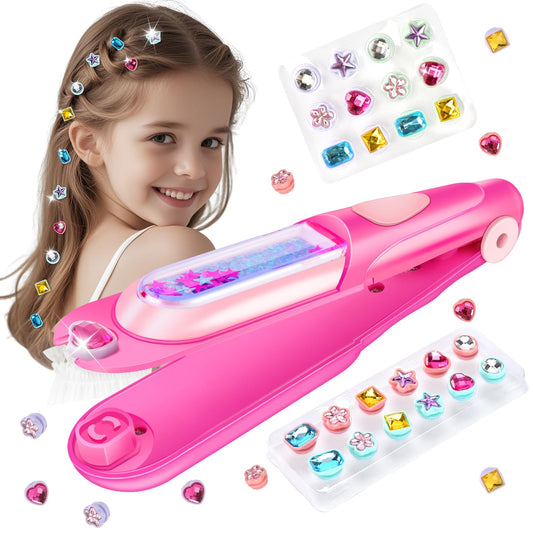 kidzkube hair gem stamper tool for quick, sparkling accents at home.