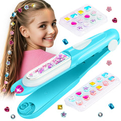 Kidzkube Hair Gem Stamper Tool for precise, salon-style sparkle on hair