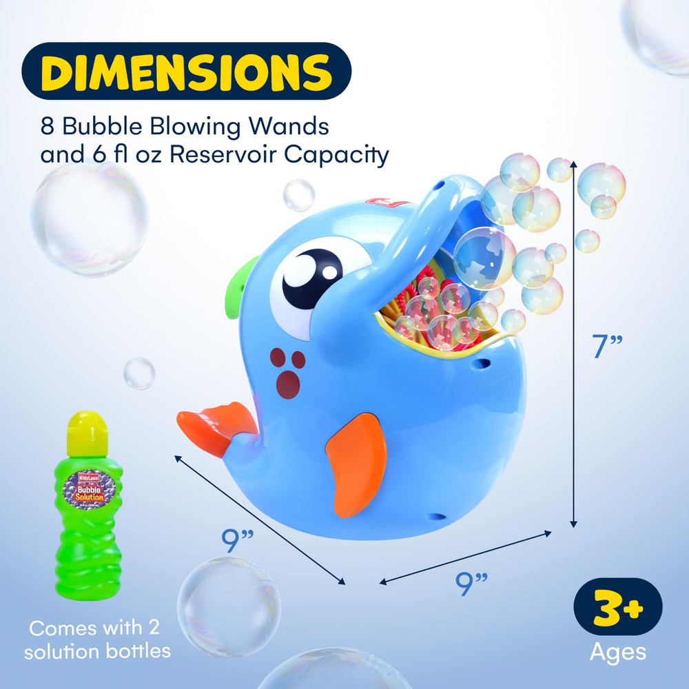 Kids enjoying outdoor play with the Kidzlane Bubble Dolphin
