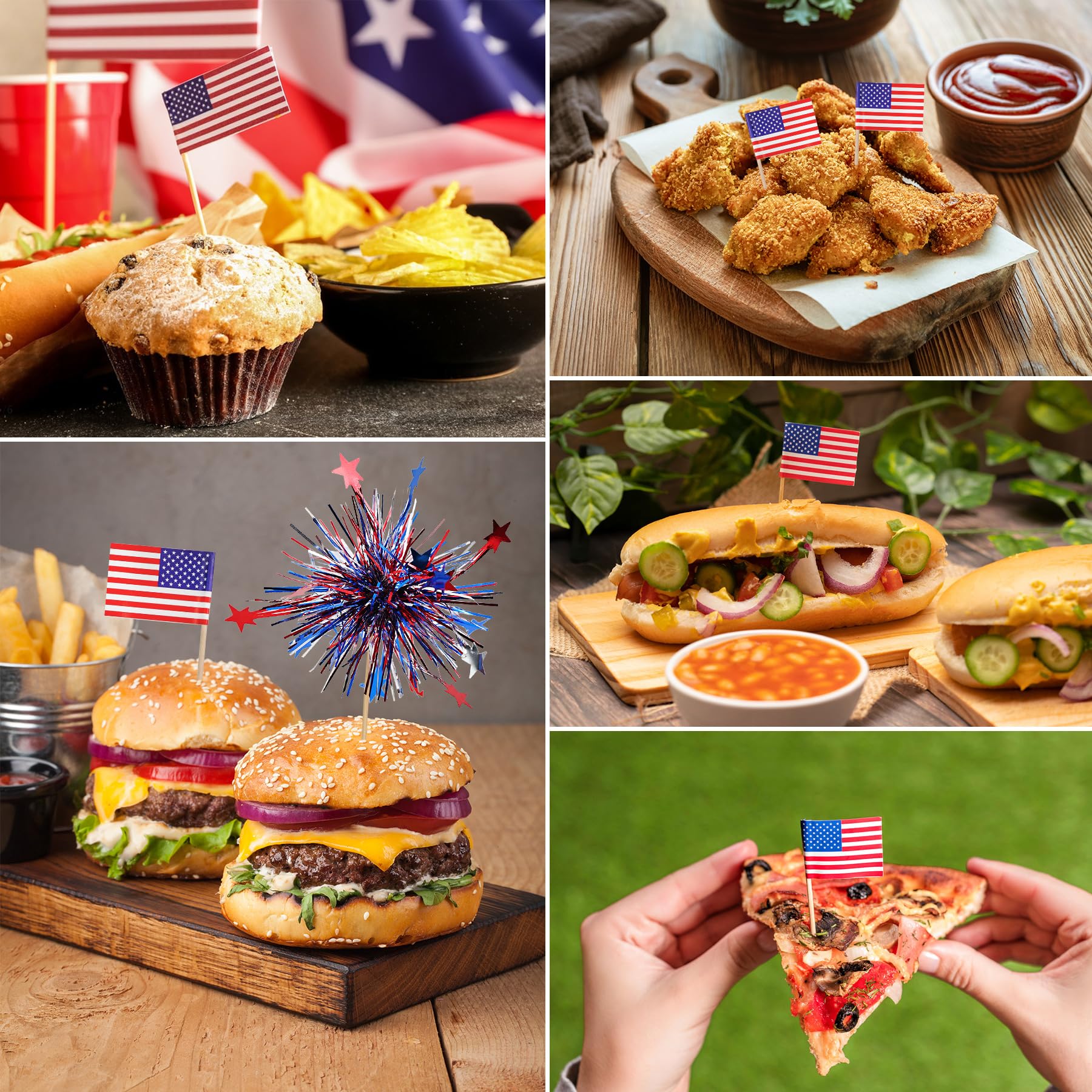 KIGEAPUEL patriotic table decor elevates holiday gatherings