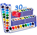 Kiggos 10-color watercolor paints for kids, vibrant hues support classroom art projects