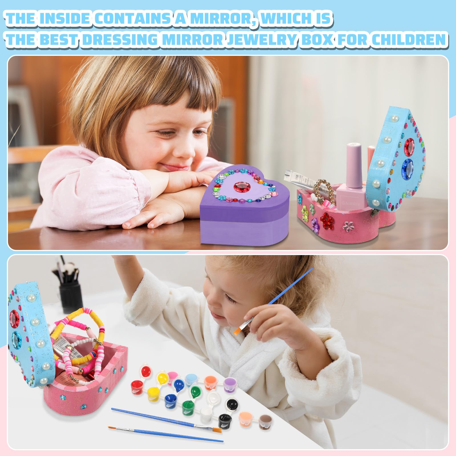 Kigley Compact Keepsake Box for easy storage and display.