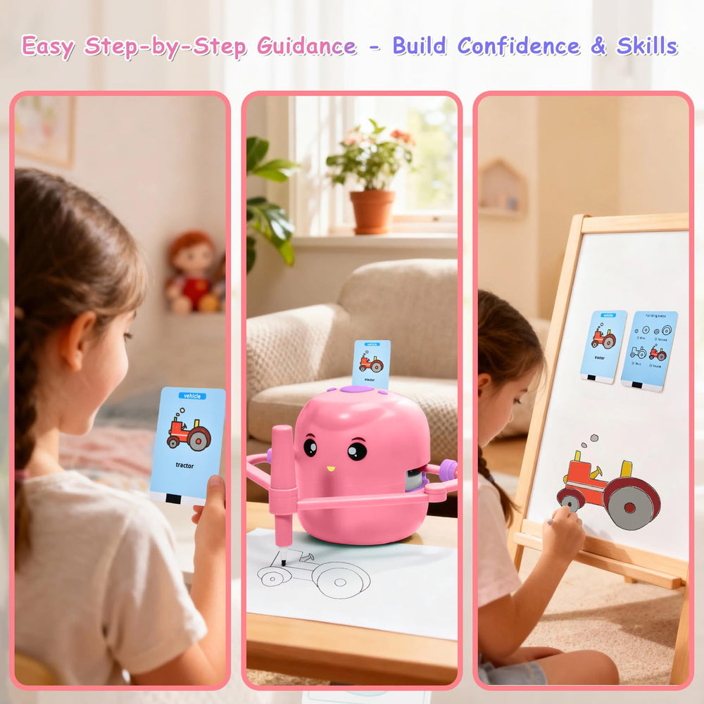 Kignao drawing robot drawing-board, a stable surface for focused art.