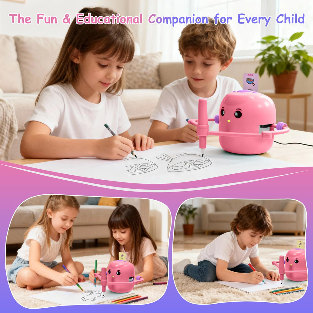 Kignao drawing robot markers, enabling vibrant color and steady practice.