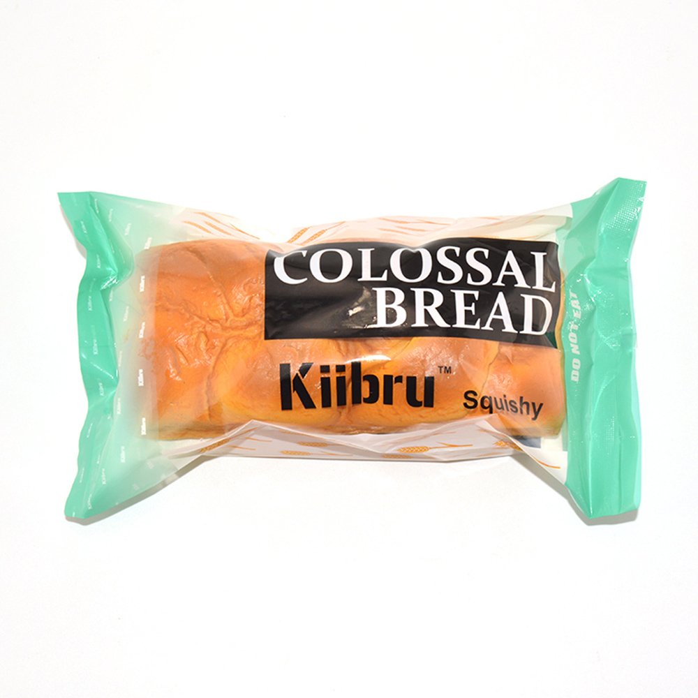 Kiibru Squishy Bread dimensions offer substantial presence for display