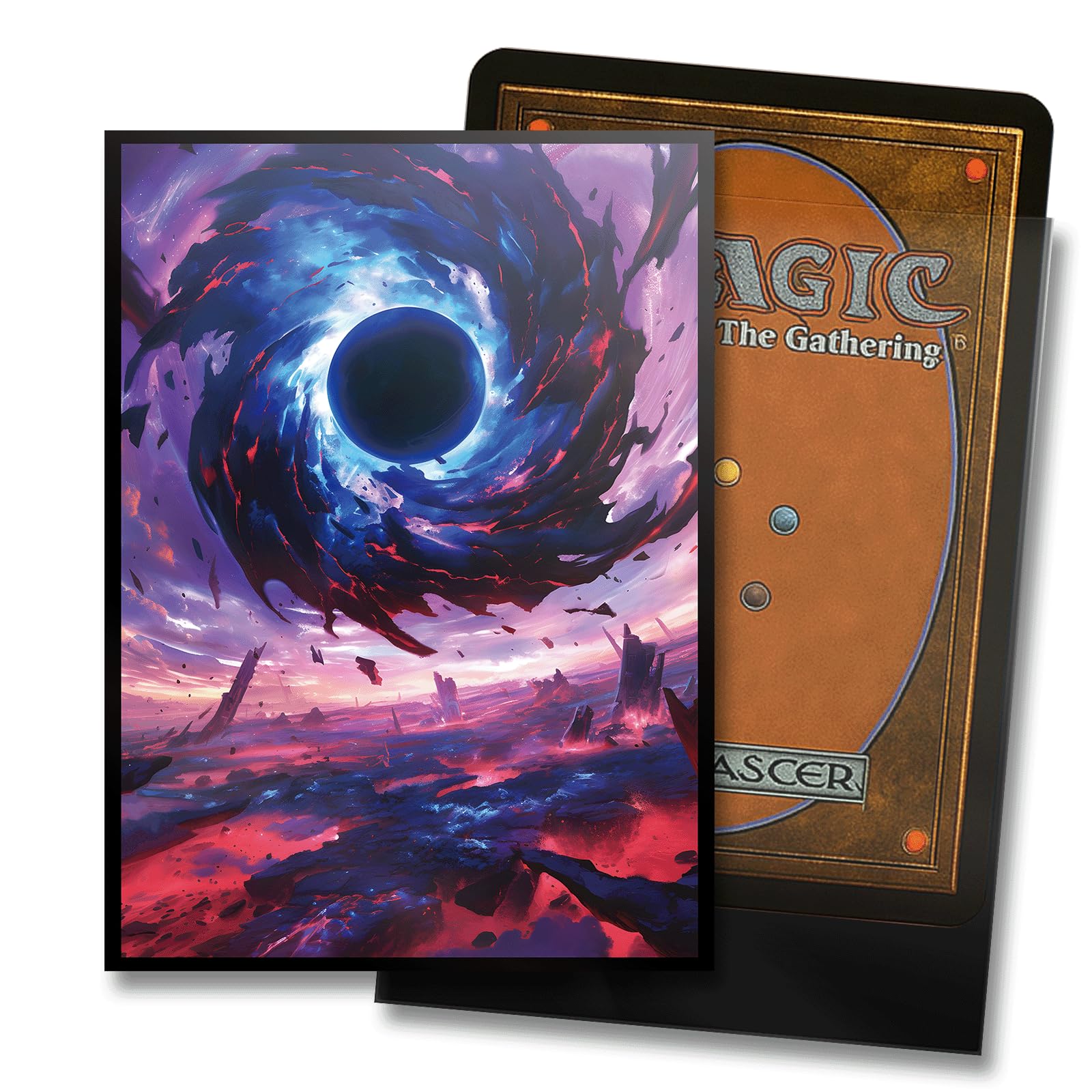 Kiiransr Black Hole Damnation back view with matte finish reduces glare.